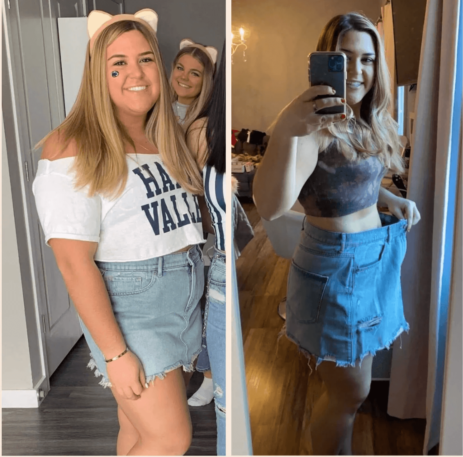 I tried whole 30, keto, paleo, CrossFit, kickboxing and still couldn't manage my weight. I lost 10lbs by going gluten and dairy free and have more energy than I ever did!