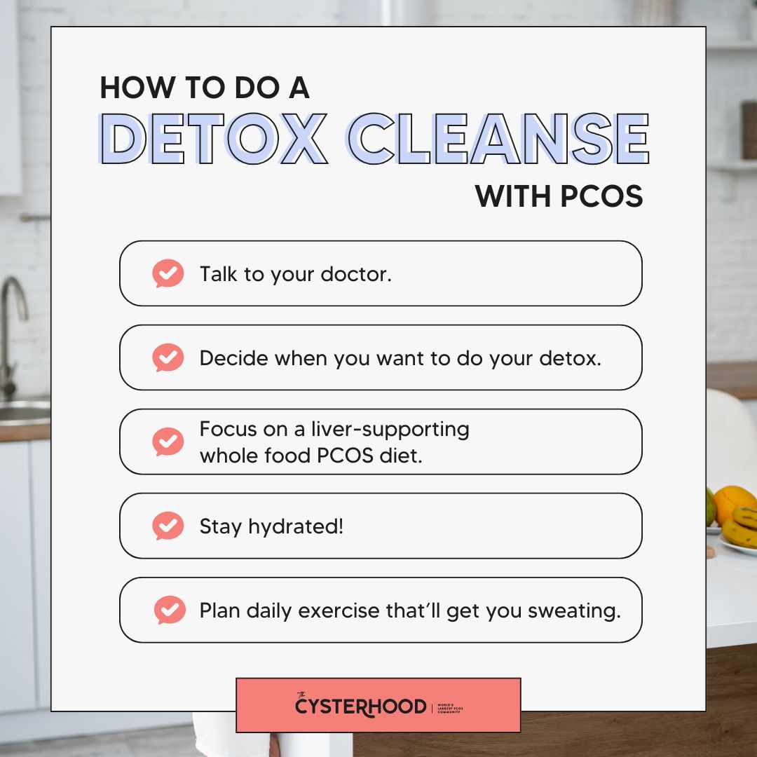 PCOS&CHILL 2024 (3) - PCOS Weightloss how to do a detox cleanse with pcos