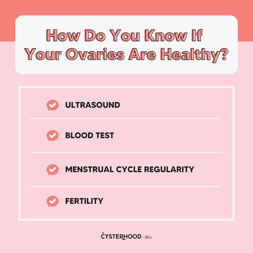 how do you know if your ovaries are healthy