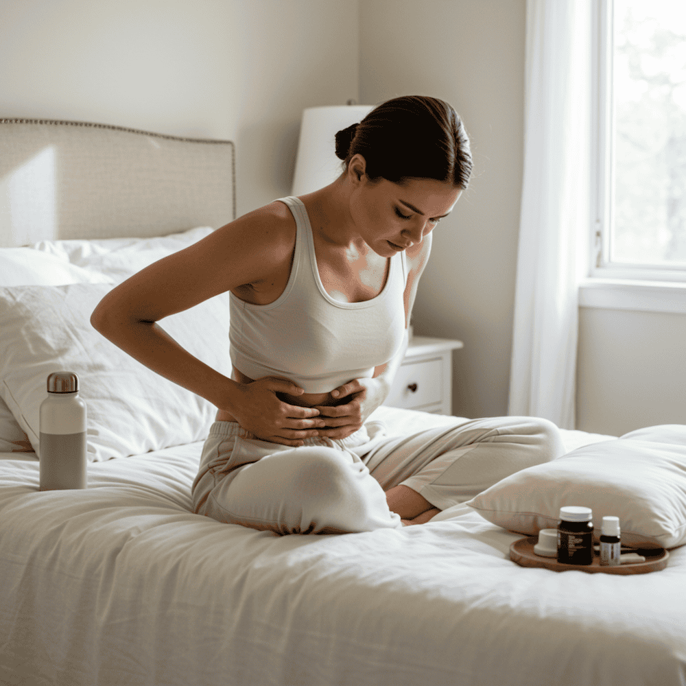 Abdominal Pain in PCOS (or PMOS): What’s Normal and When to Be Concerned