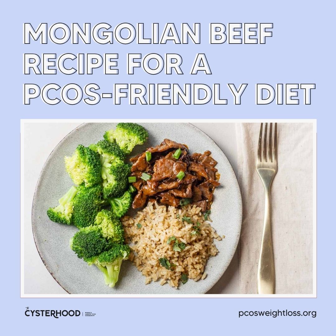 mongolian beef recipe for a pcos - friendly diet