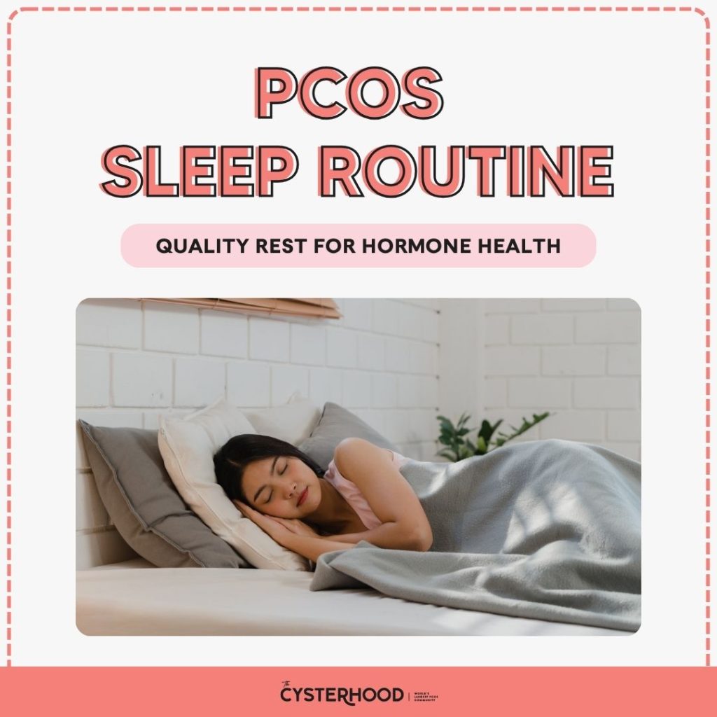 PCOS Sleep Routine: Quality Rest for Hormone Health