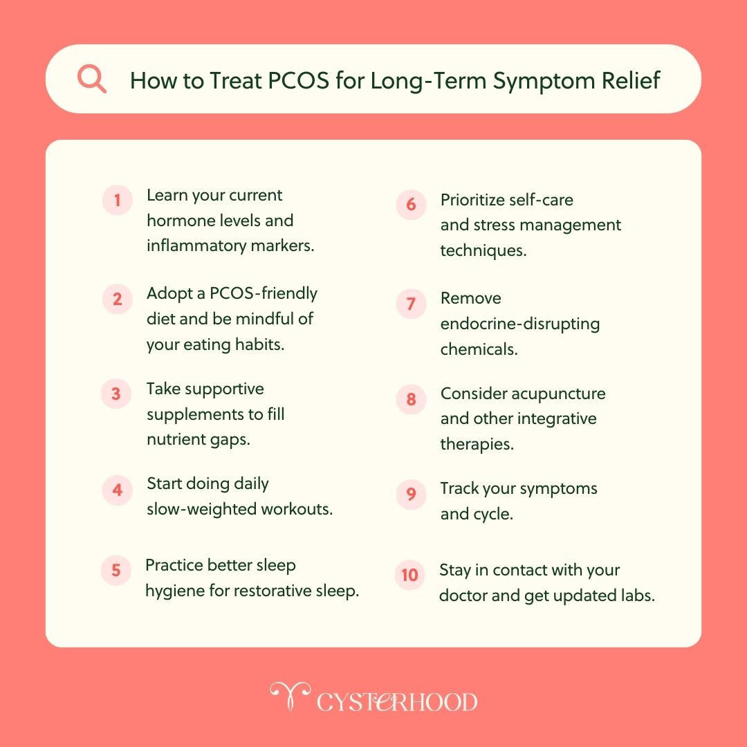 How to Treat PCOS for Long-Term Symptom Relief