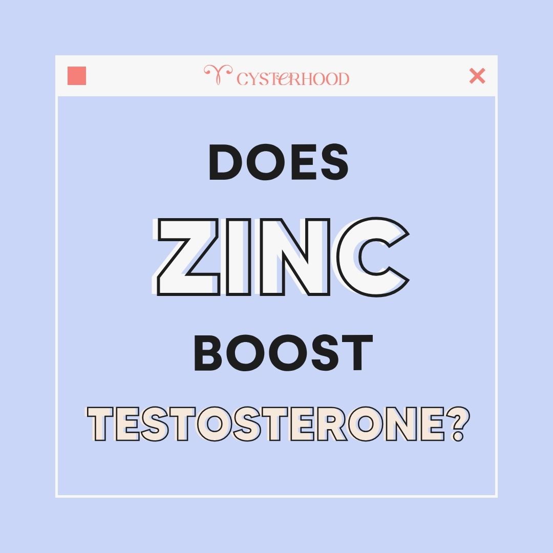 does zinc boost testosterone