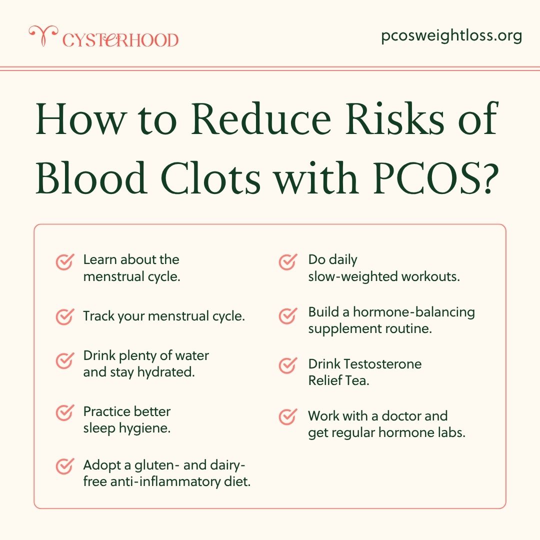 4 - PCOS Weightloss How to Reduce Risks of Blood Clots with PCOS