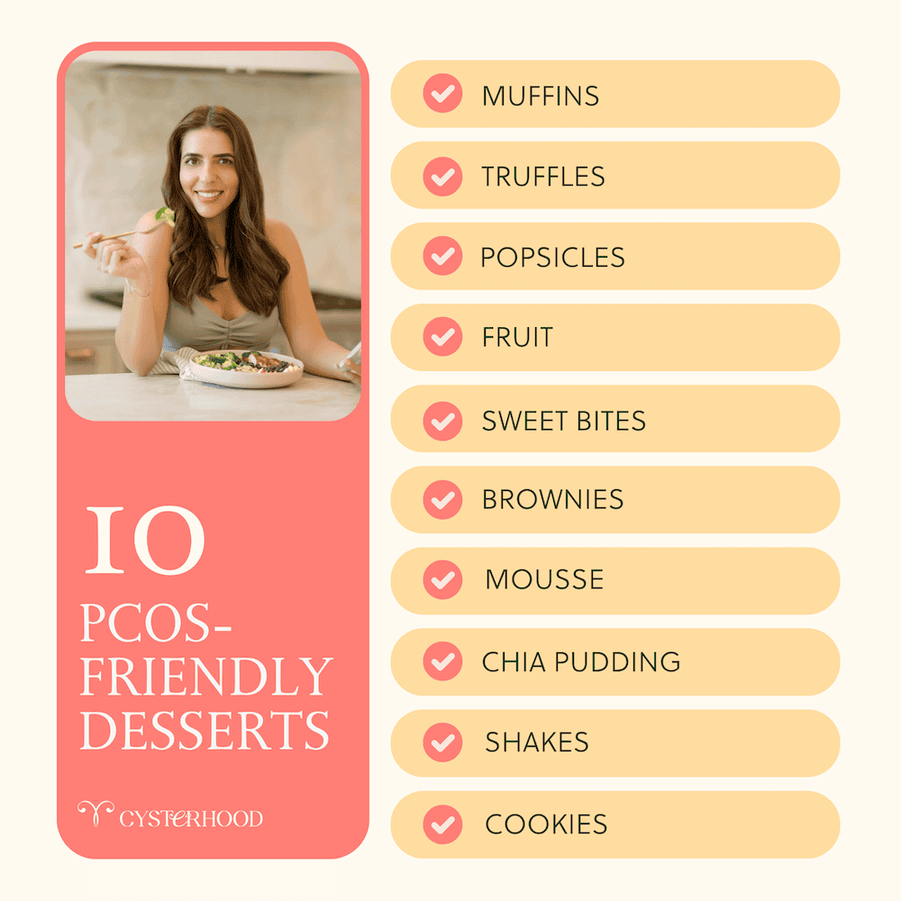 9 pcos friendly desserts pcos friendly desserts