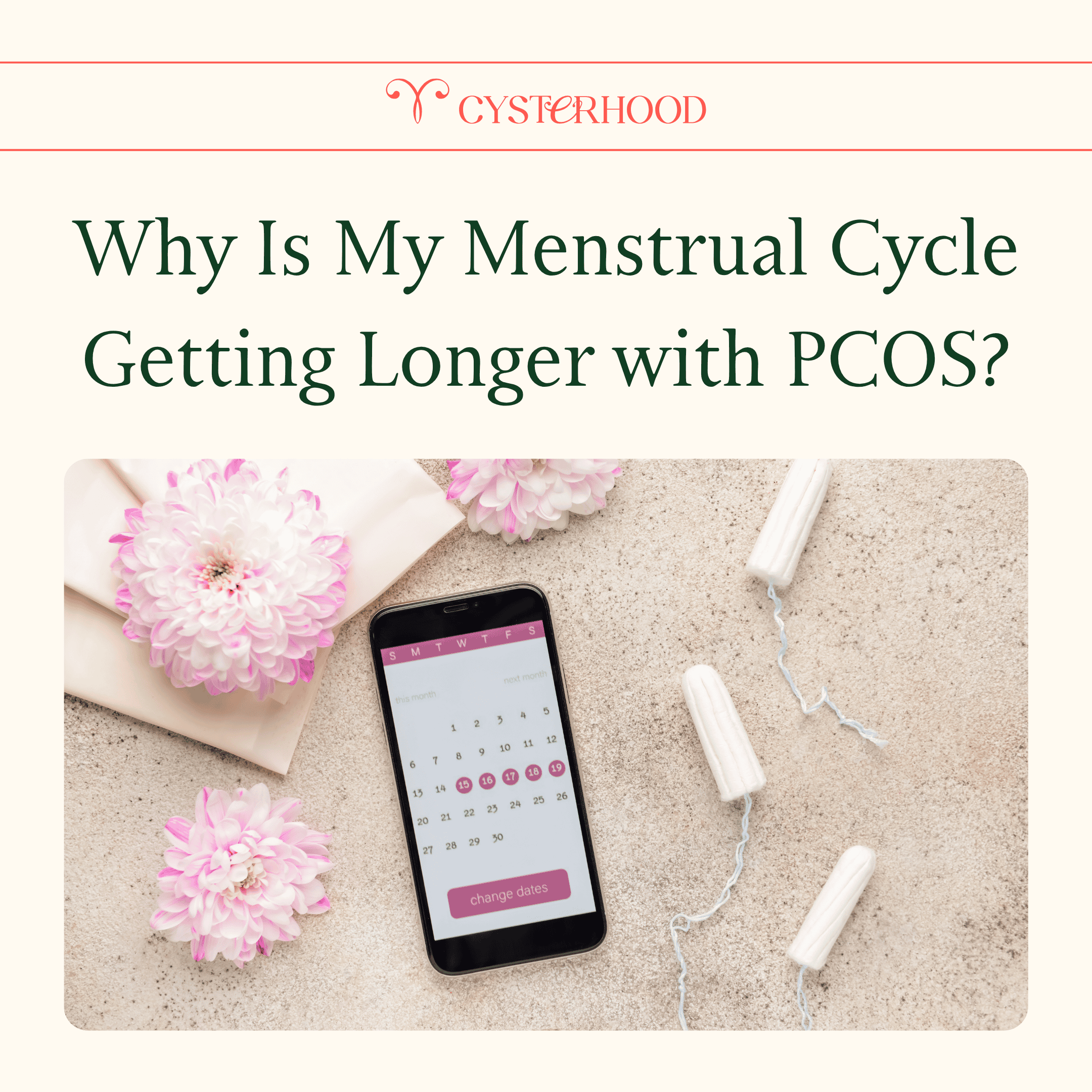 Why Is My Menstrual Cycle Getting Longer with PCOS