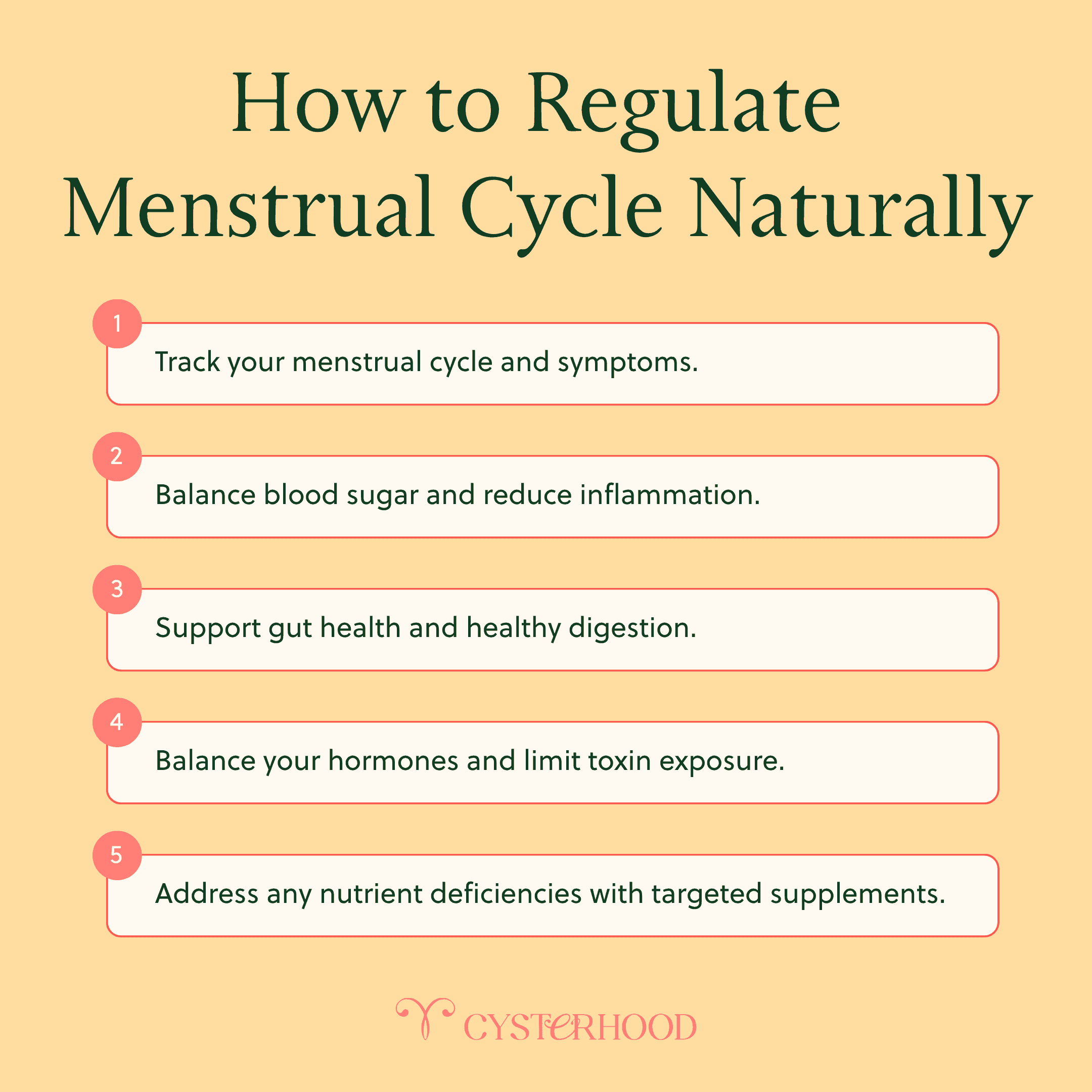 How to Regulate Menstrual Cycle Naturally