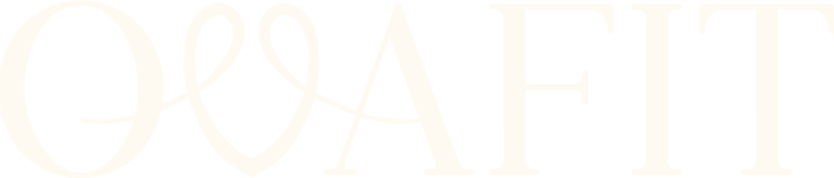 OOAFIT logo in an elegant serif font on a black background.