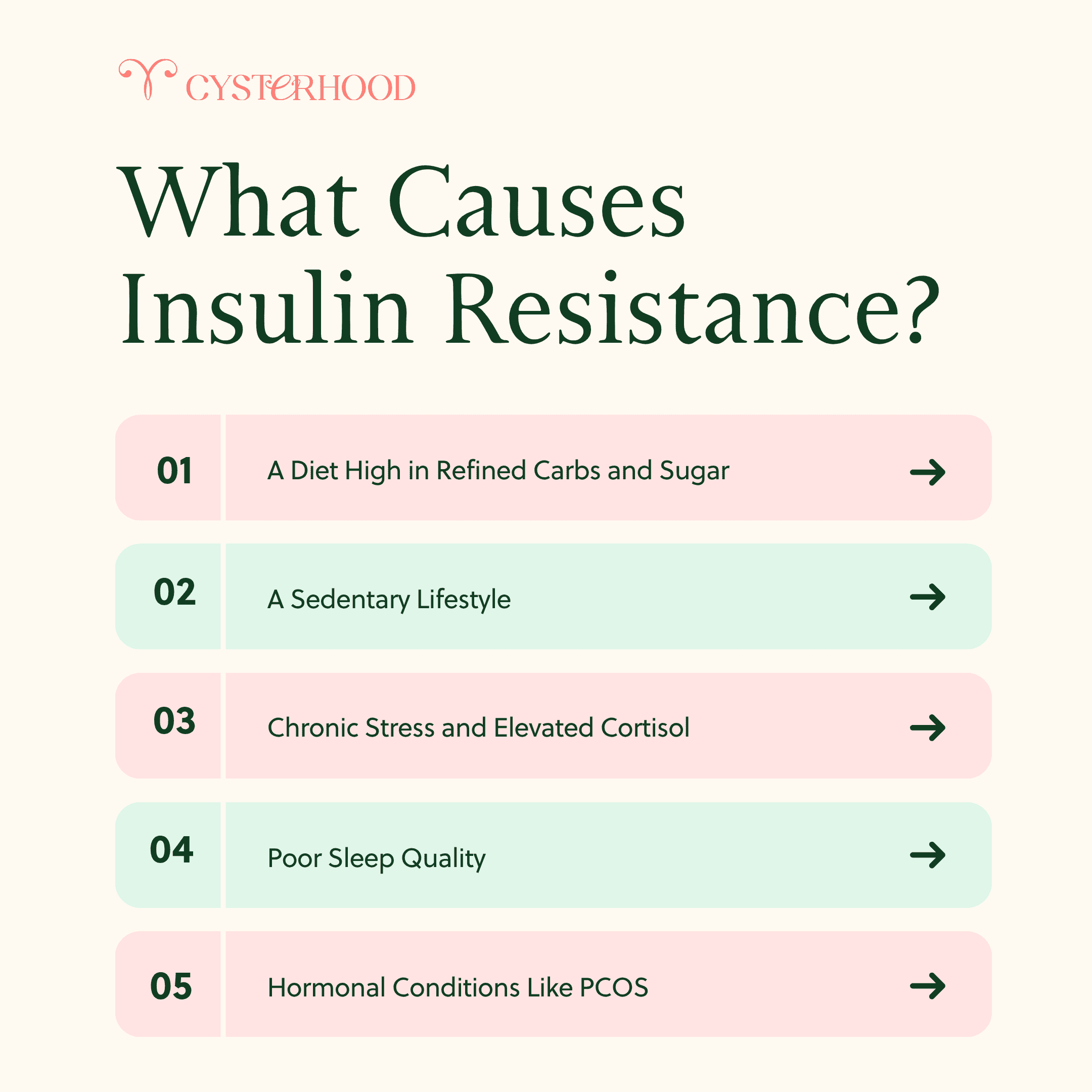 What Causes Insulin Resistance